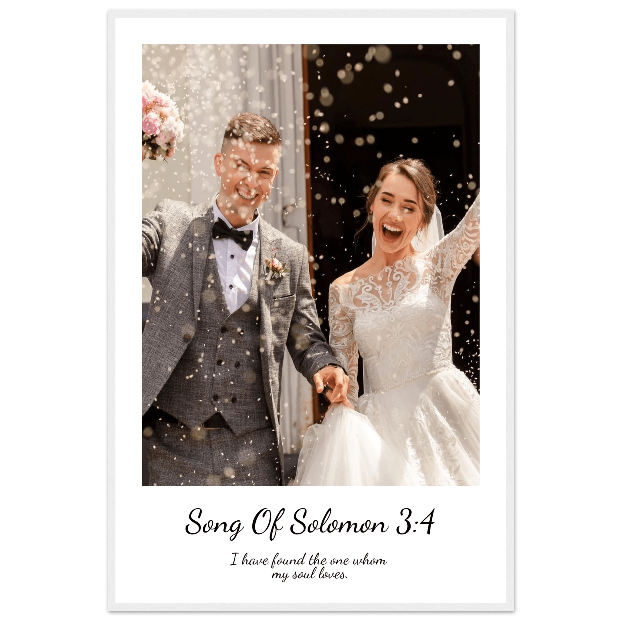 Custom Wedding Print - The Christian Art Company