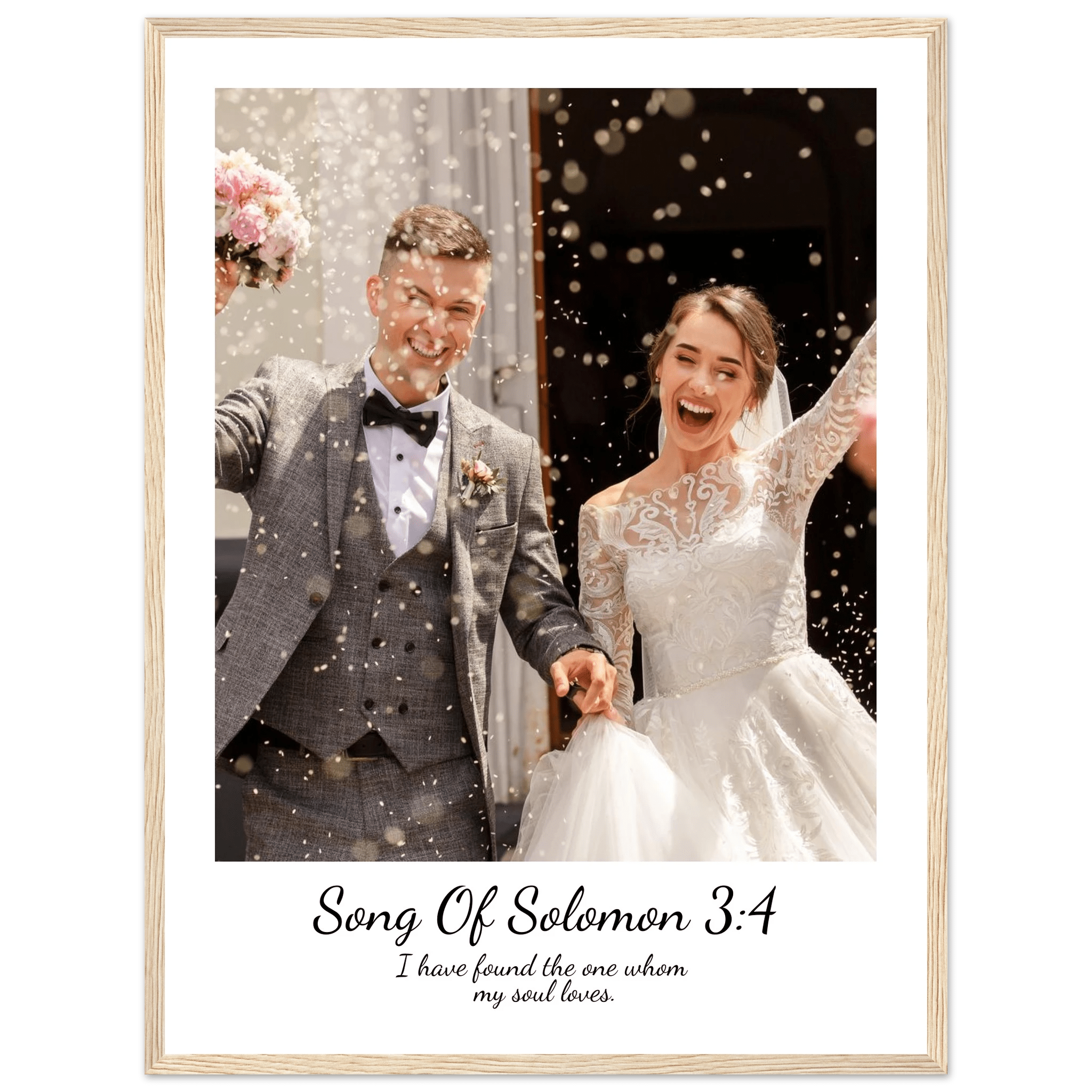 Custom Wedding Print - The Christian Art Company