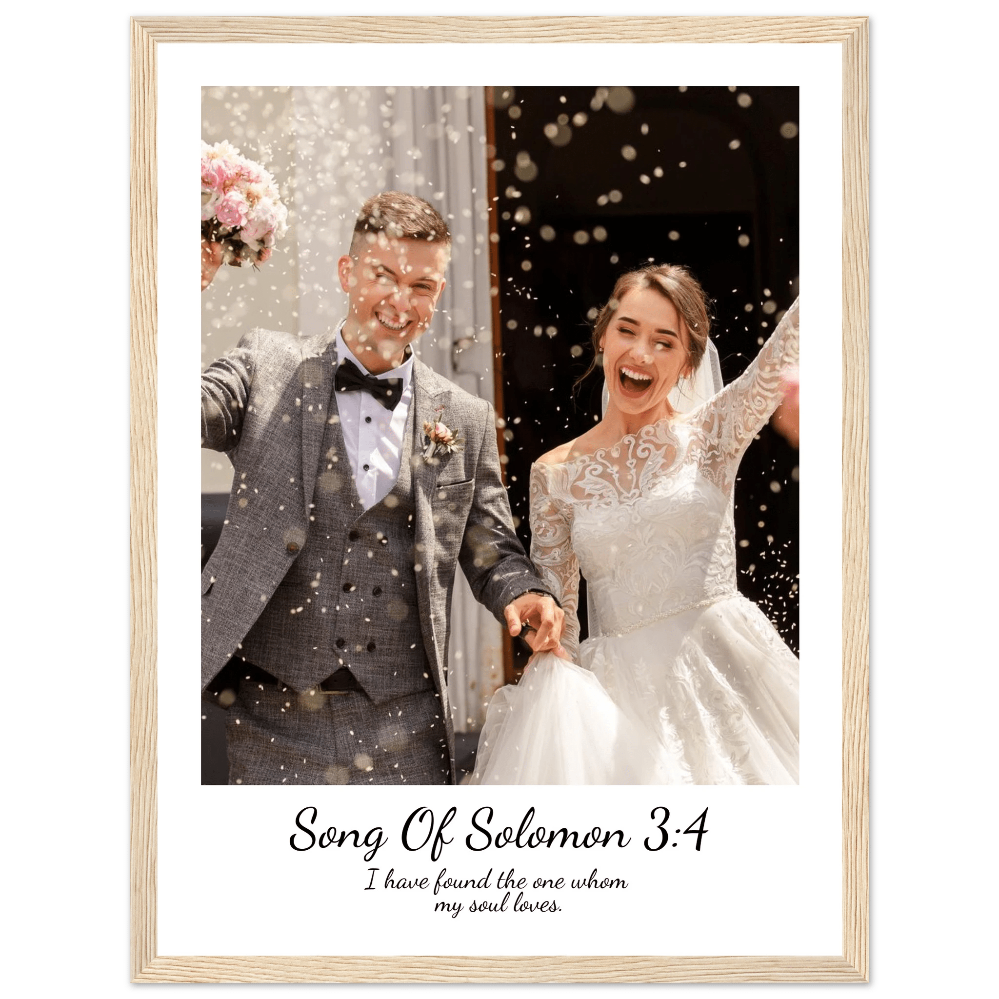 Custom Wedding Print - The Christian Art Company