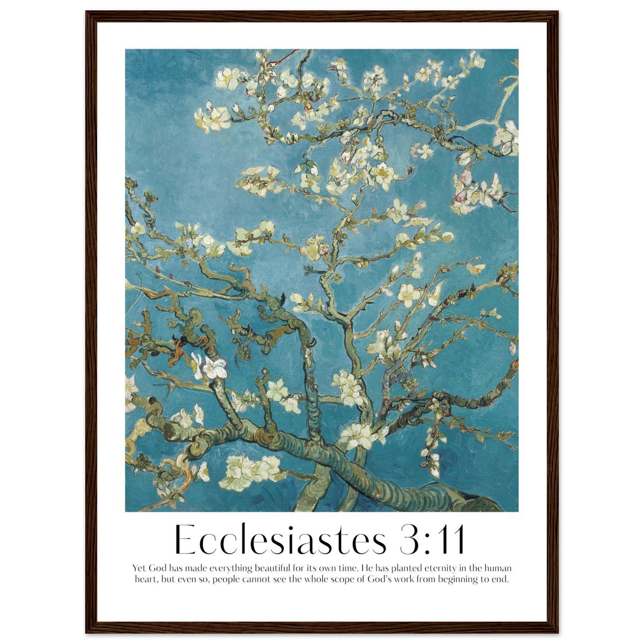 Ecclesiastes 3:11 Print | Van Gogh - The Christian Art Company