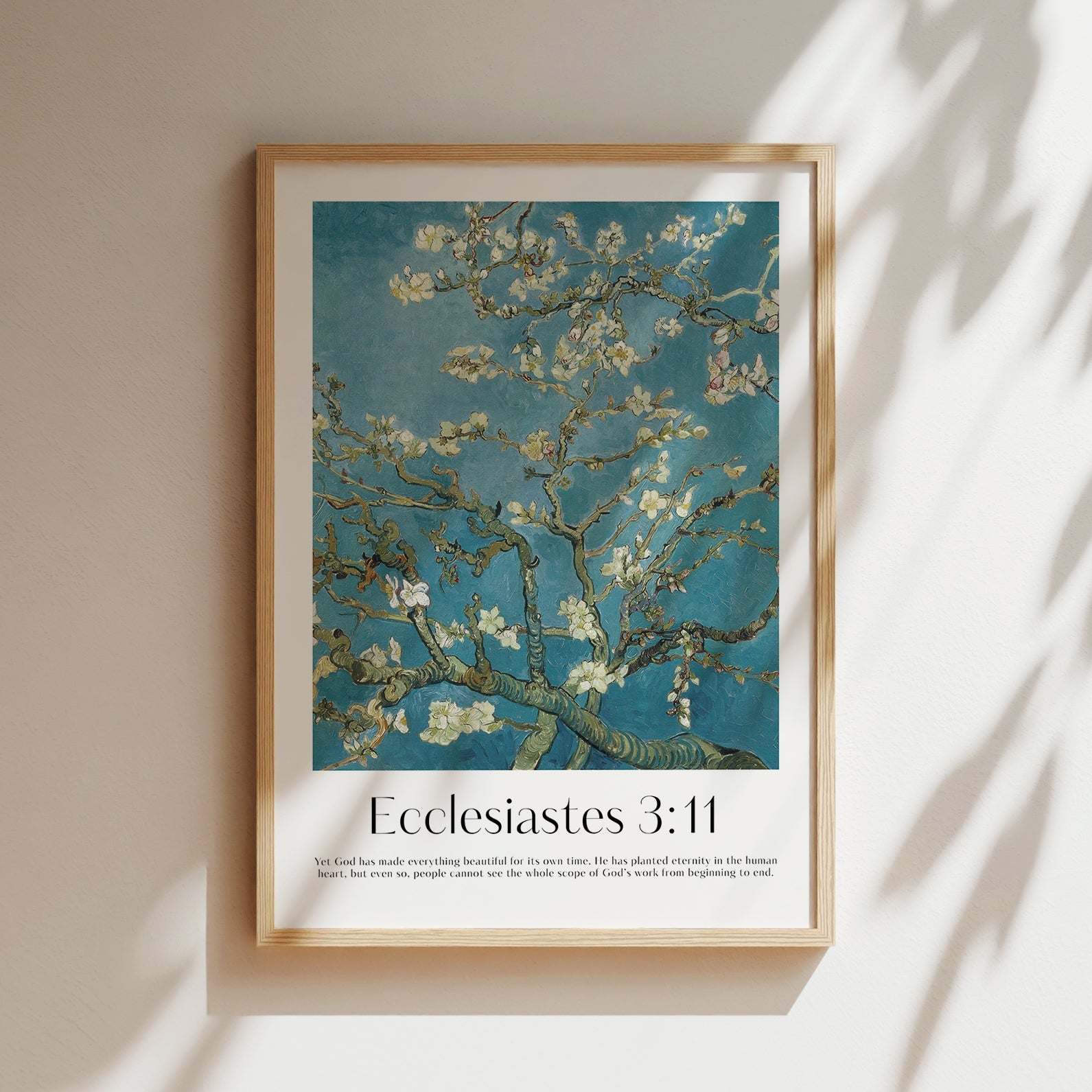 Ecclesiastes 3:11 Print | Van Gogh - The Christian Art Company