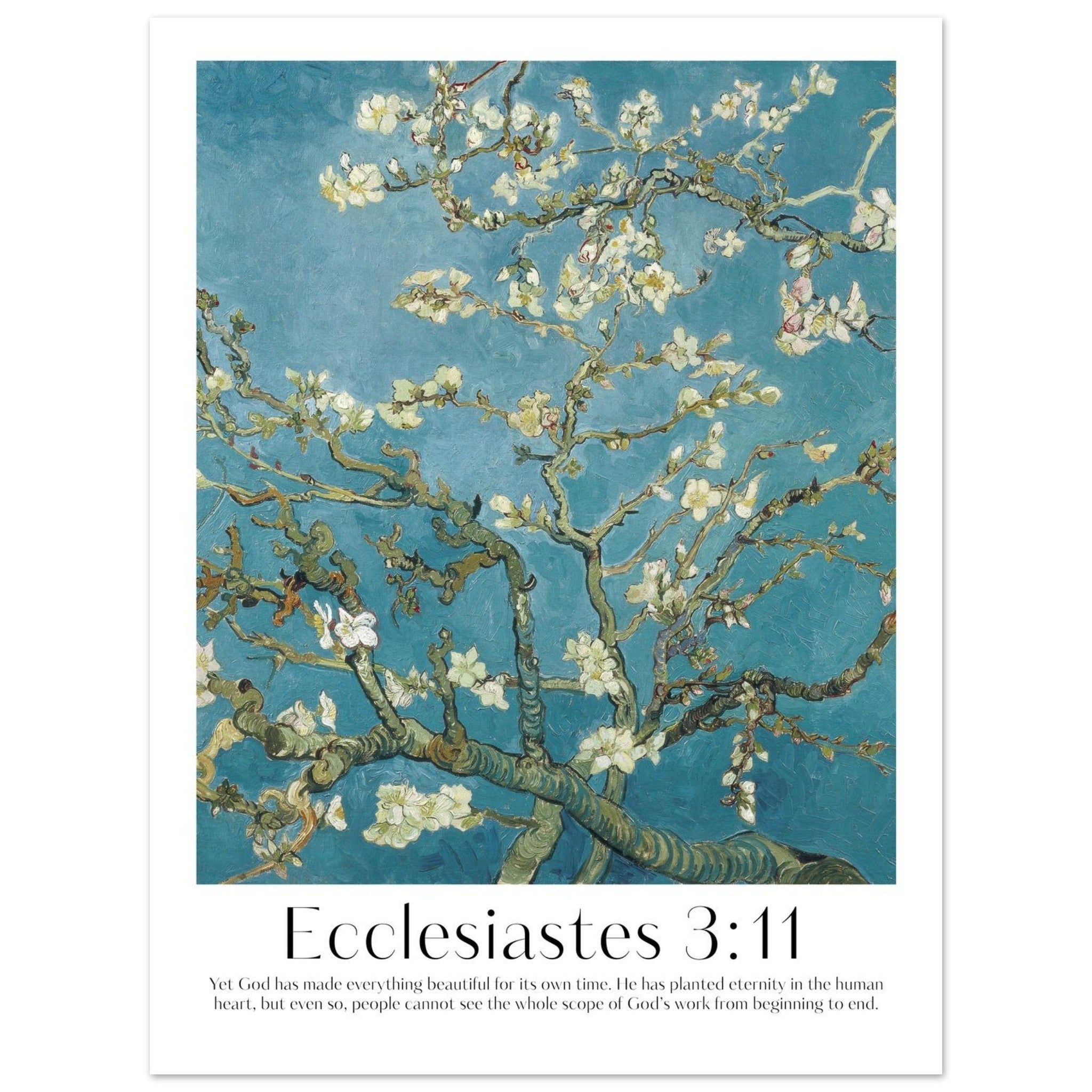 Ecclesiastes 3:11 Print | Van Gogh - The Christian Art Company