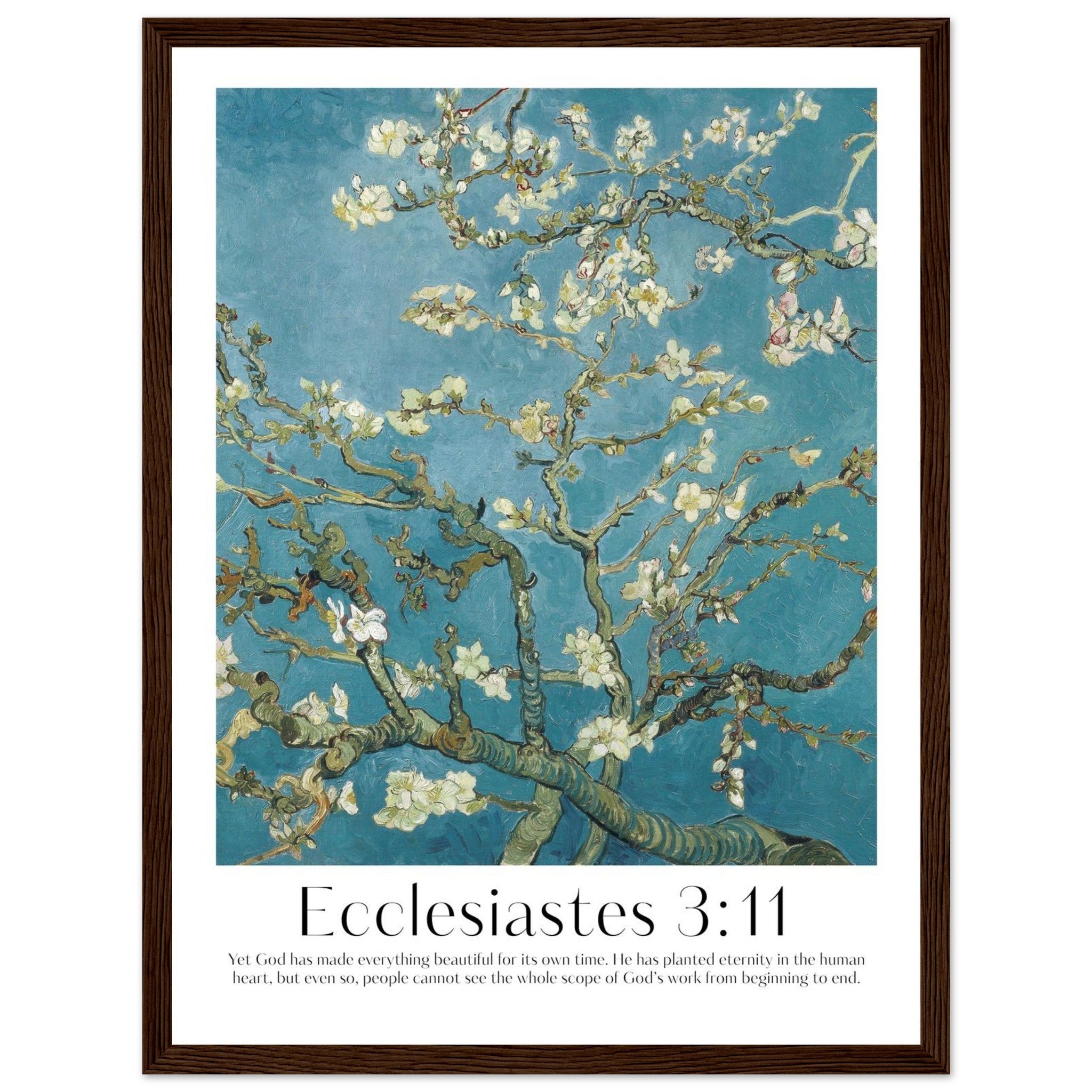 Ecclesiastes 3:11 Print | Van Gogh - The Christian Art Company
