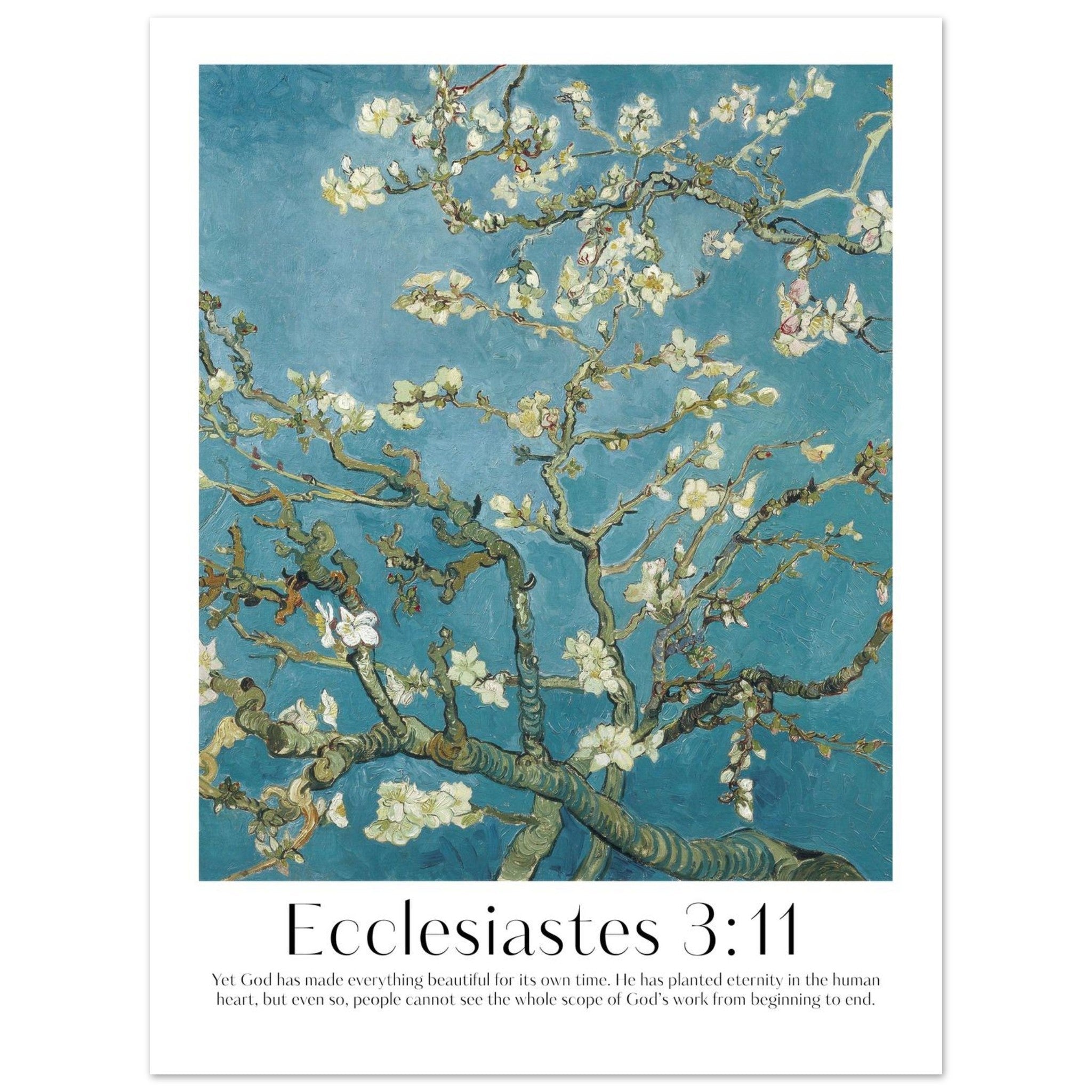 Ecclesiastes 3:11 Print | Van Gogh - The Christian Art Company