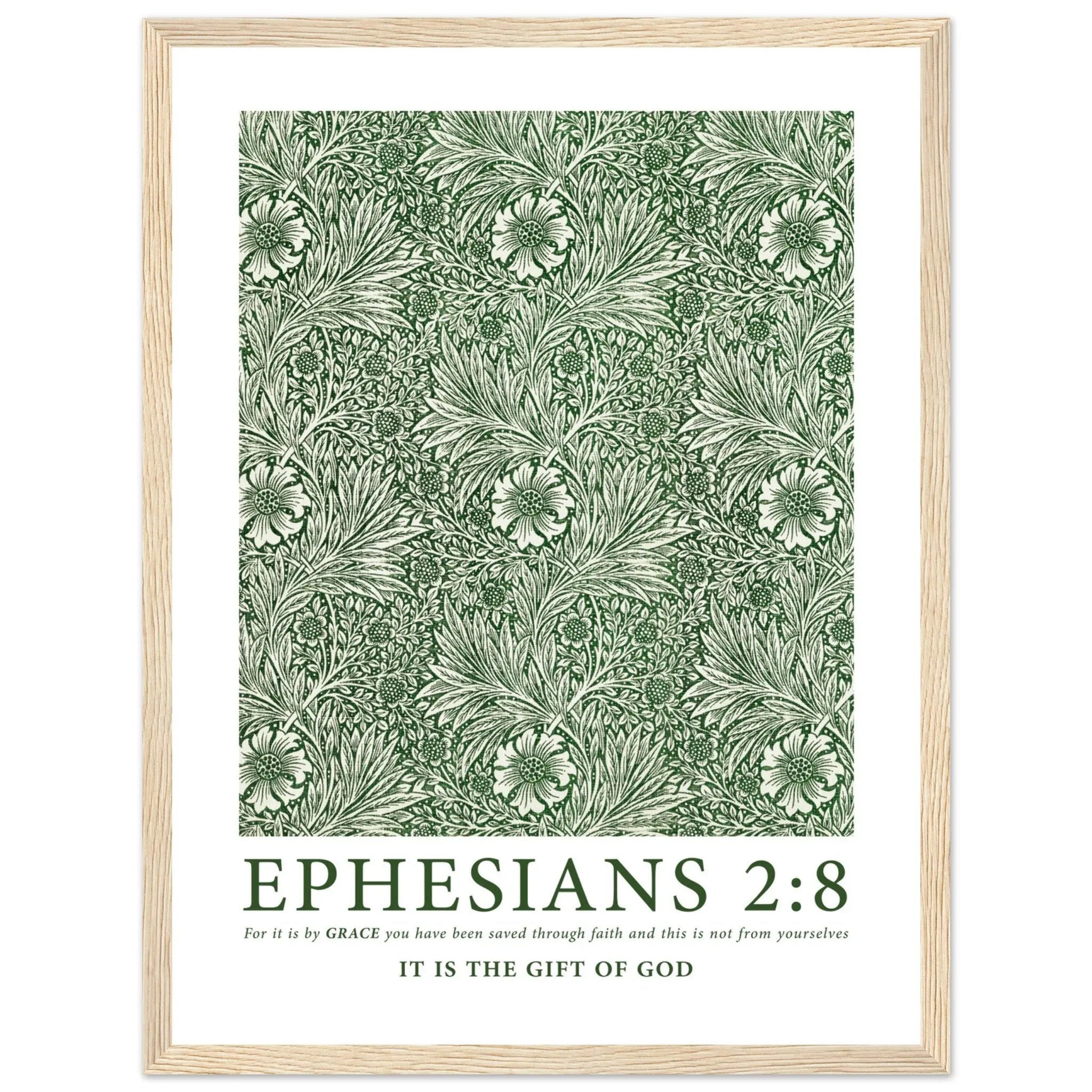 Ephesians 2:8 Print - The Christian Art Company