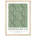 Ephesians 2:8 Print - The Christian Art Company