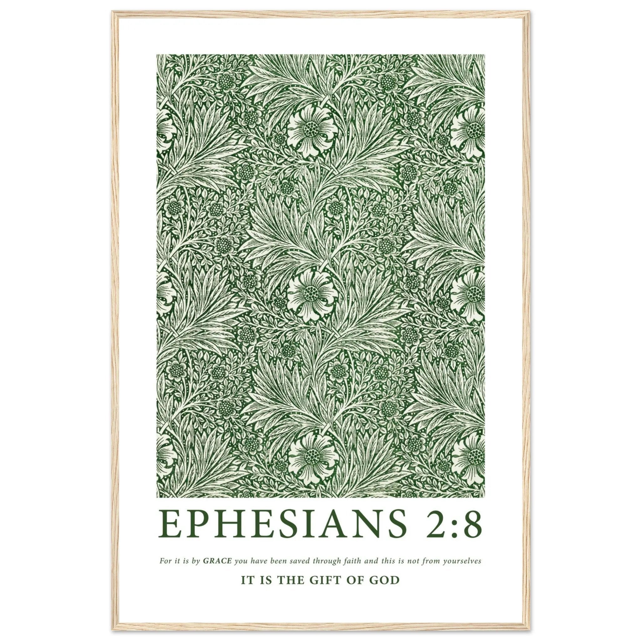 Ephesians 2:8 Print - The Christian Art Company