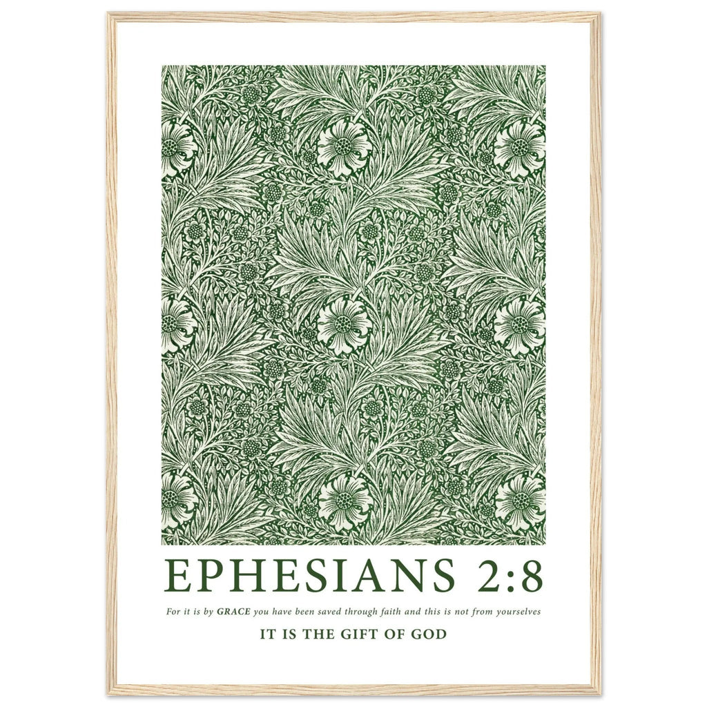 Ephesians 2:8 Print - The Christian Art Company