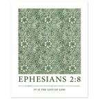 Ephesians 2:8 Print - The Christian Art Company