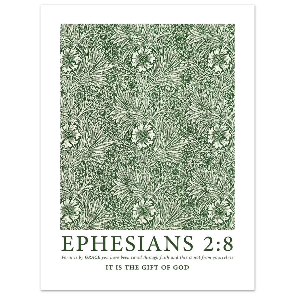 Ephesians 2:8 Print - The Christian Art Company