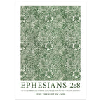 Ephesians 2:8 Print - The Christian Art Company