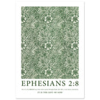 Ephesians 2:8 Print - The Christian Art Company