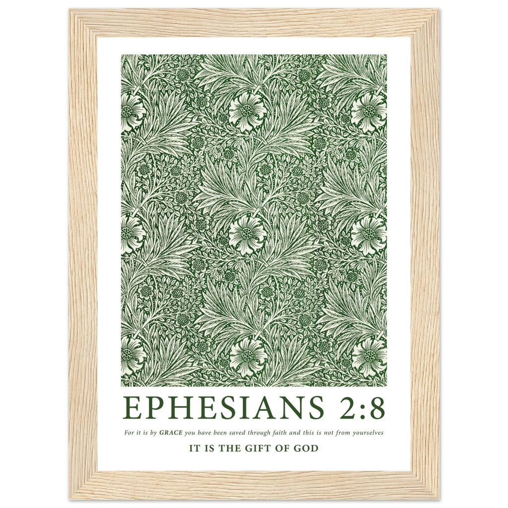 Ephesians 2:8 Print - The Christian Art Company
