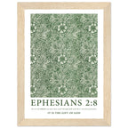 Ephesians 2:8 Print - The Christian Art Company