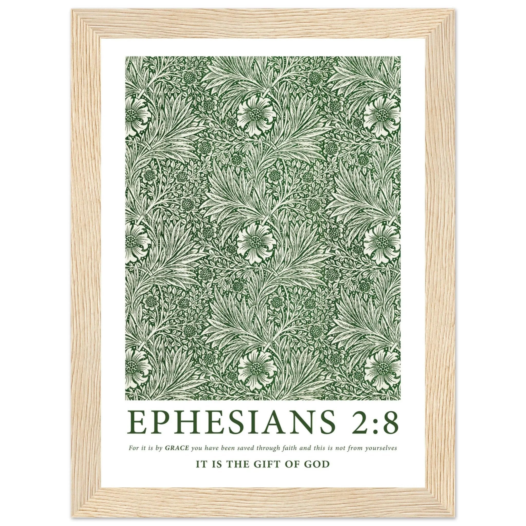 Ephesians 2:8 Print - The Christian Art Company