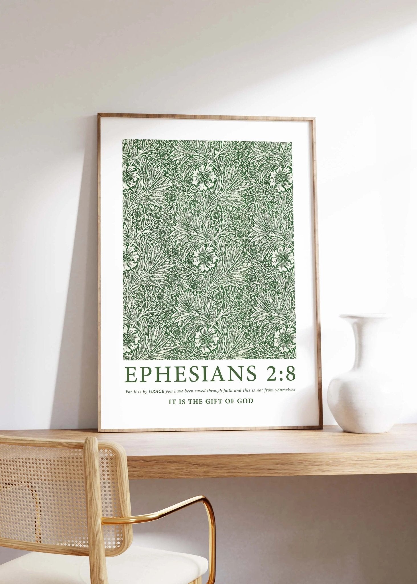 Ephesians 2:8 Print - The Christian Art Company