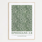 Ephesians 2:8 Print - The Christian Art Company