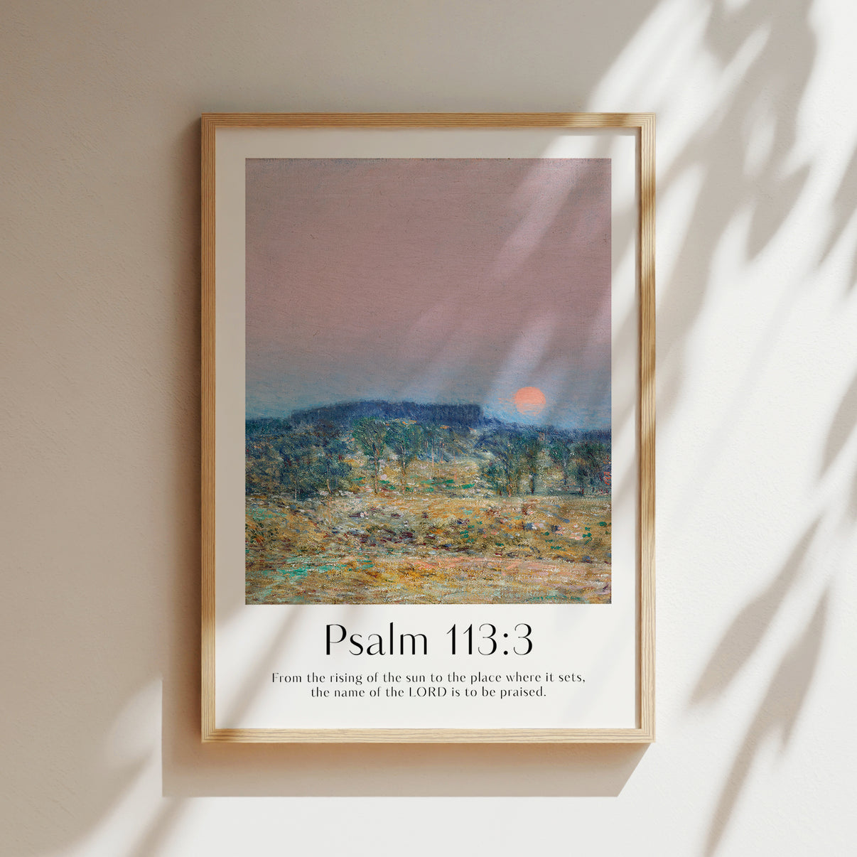 From The Rising Sun Print | Christian Wall Art | Bible Scripture Decor ...