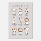 'God Says' Custom Print - The Christian Art Company