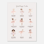 'God Says' Print | Ballerinas - The Christian Art Company