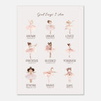 'God Says' Print | Ballerinas - The Christian Art Company