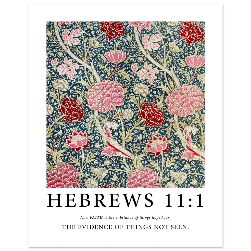 Hebrews 11:1 Print - The Christian Art Company