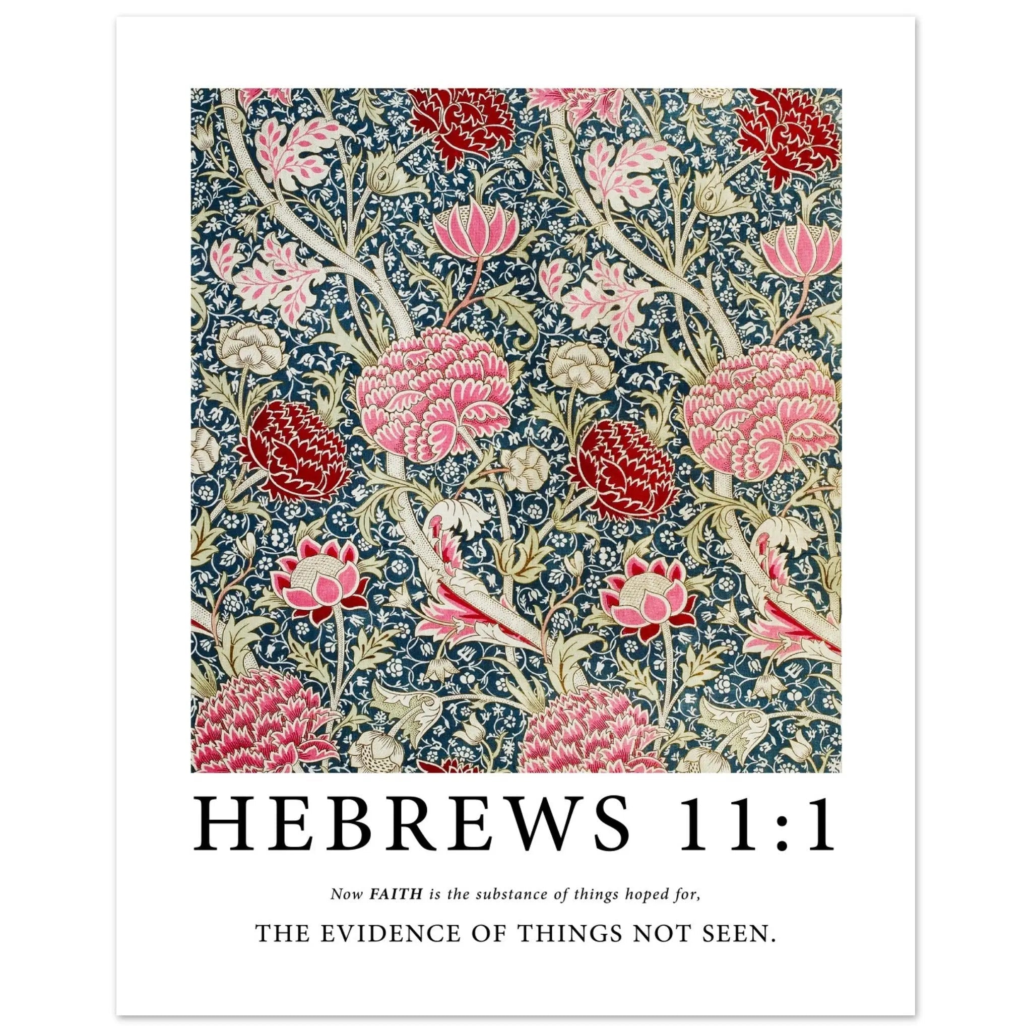 Hebrews 11:1 Print - The Christian Art Company