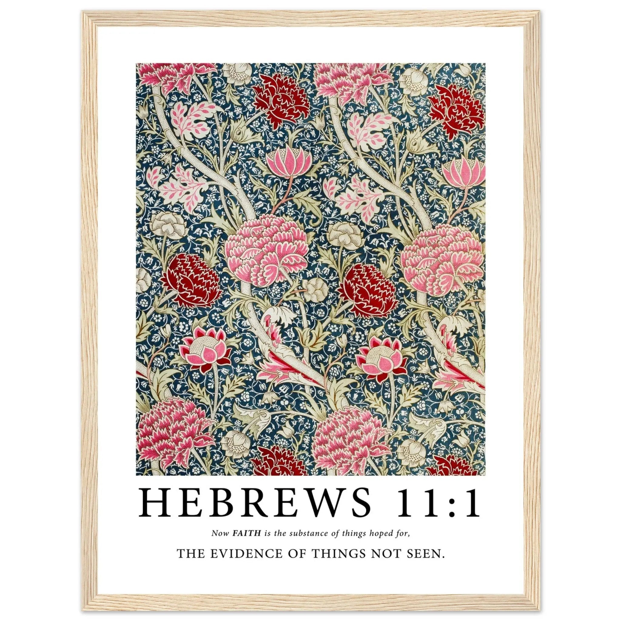 Hebrews 11:1 Print - The Christian Art Company