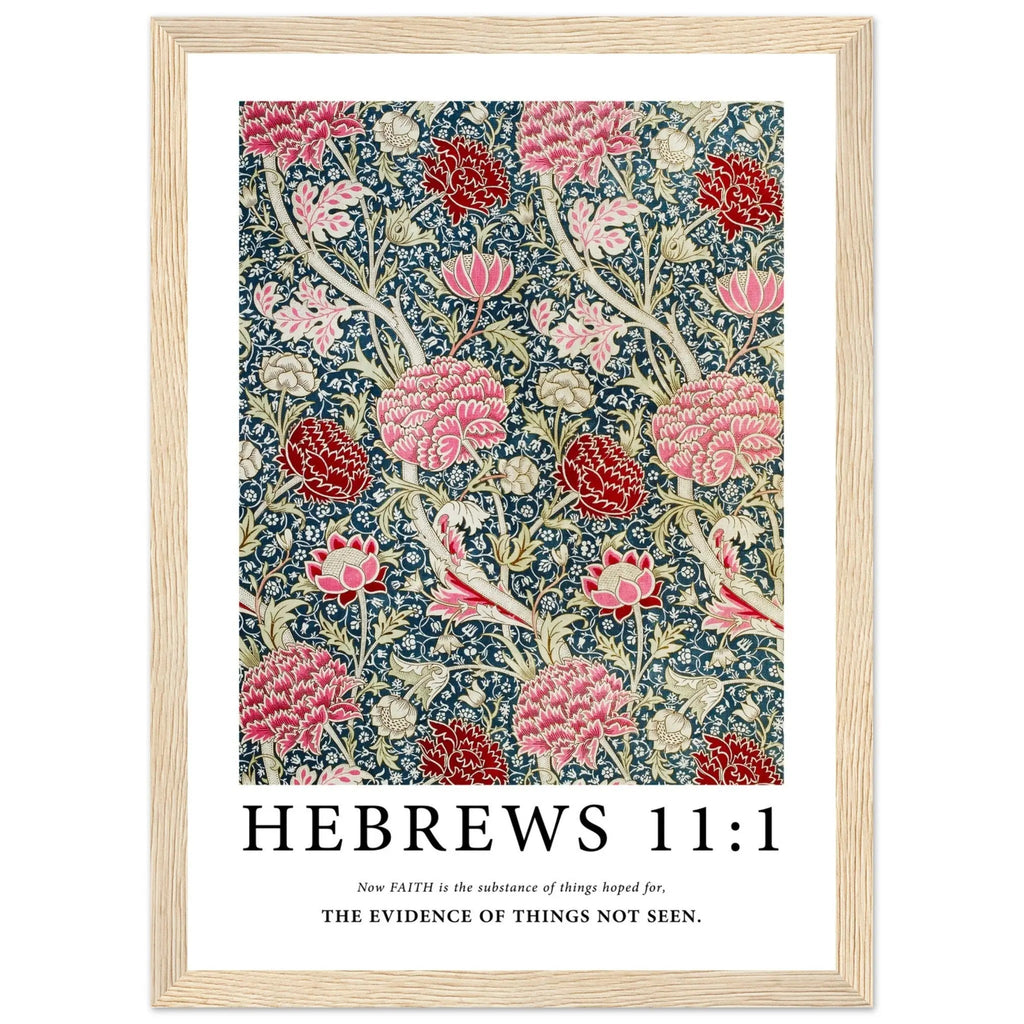 Hebrews 11:1 Print - The Christian Art Company