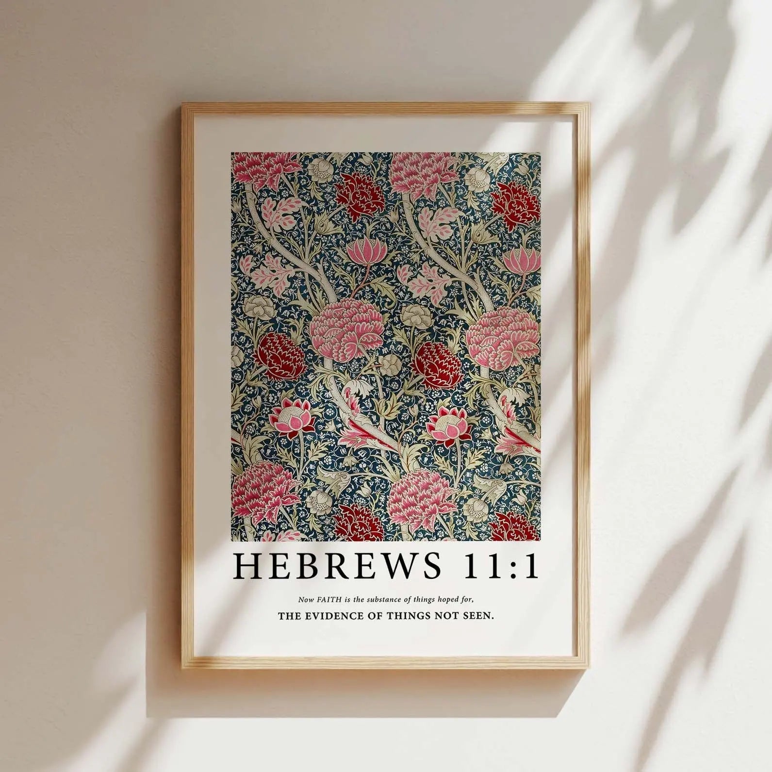 Hebrews 11:1 Print - The Christian Art Company