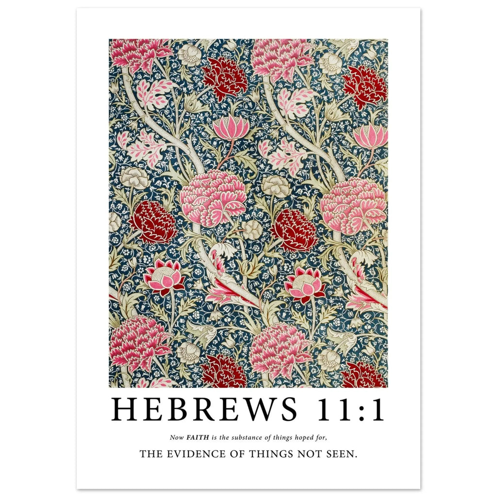 Hebrews 11:1 Print - The Christian Art Company