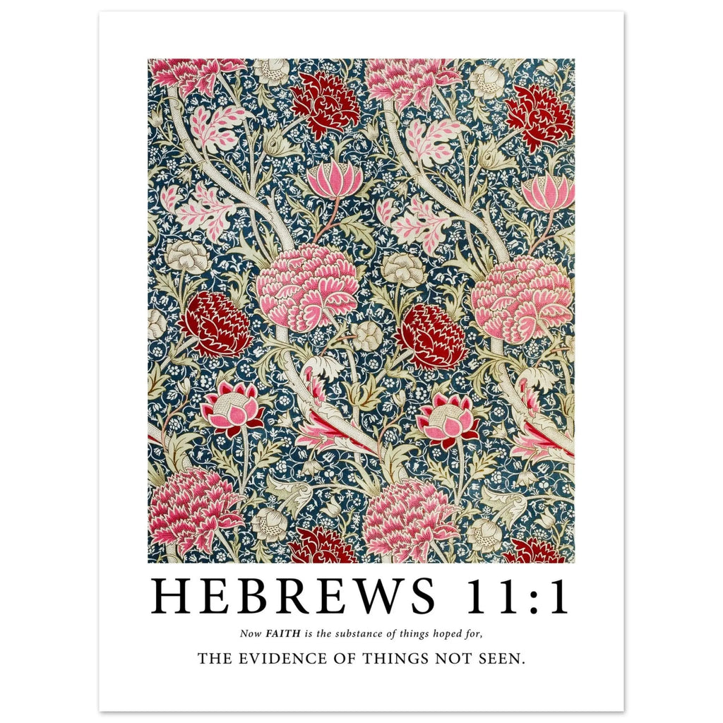 Hebrews 11:1 Print - The Christian Art Company
