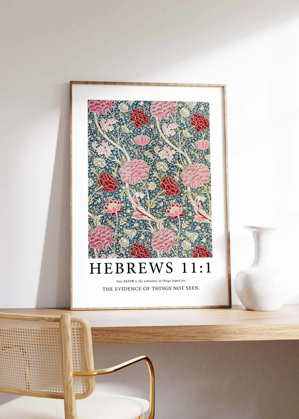 Hebrews 11:1 Print - The Christian Art Company