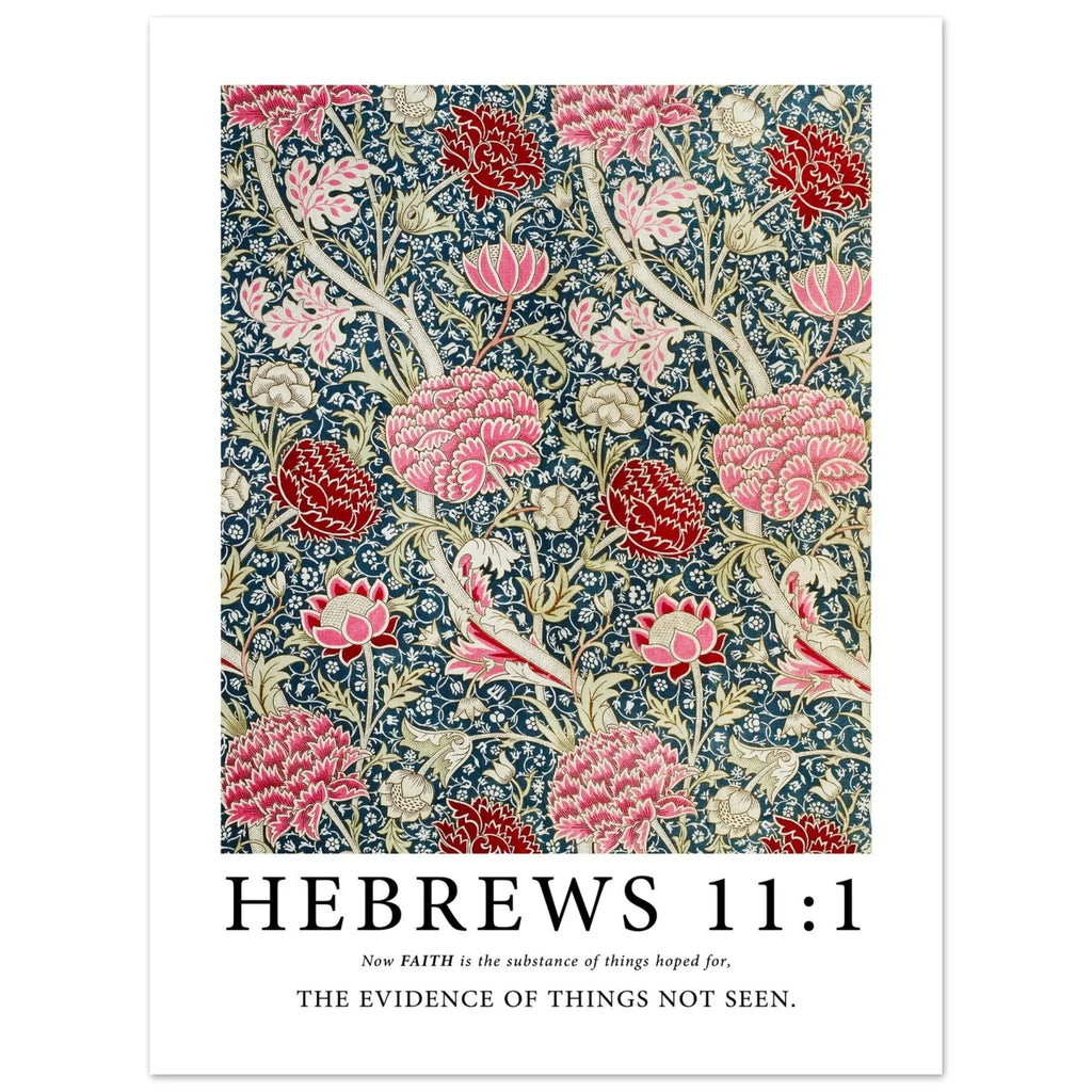 Hebrews 11:1 Print - The Christian Art Company