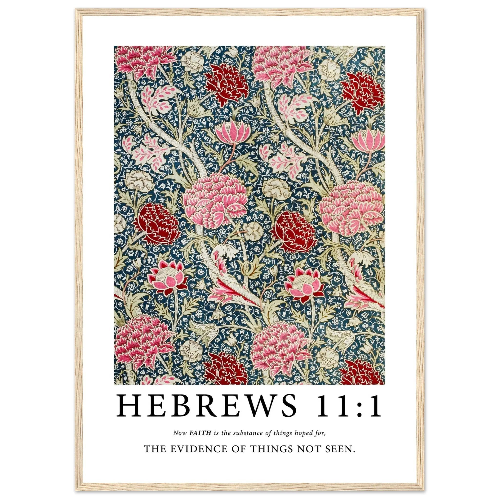 Hebrews 11:1 Print - The Christian Art Company