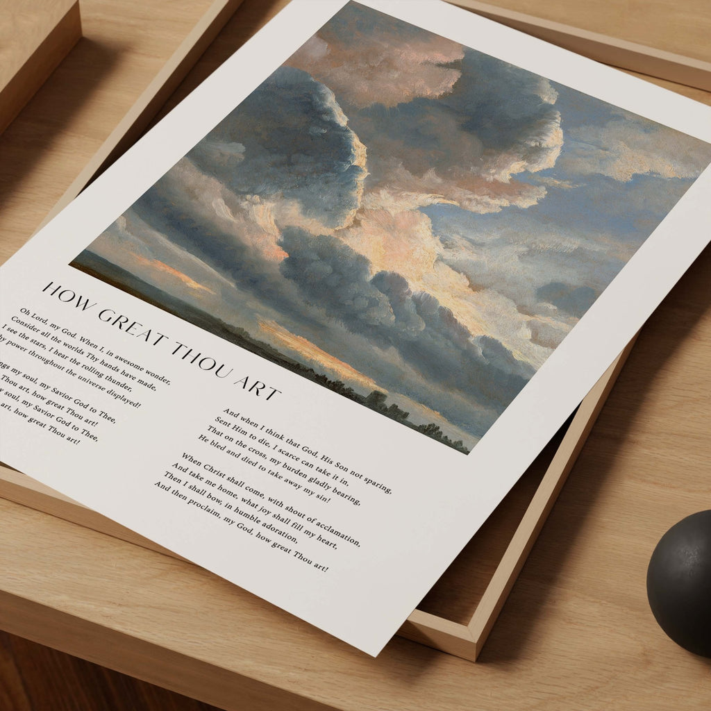 How Great Thou Art Print - The Christian Art Company