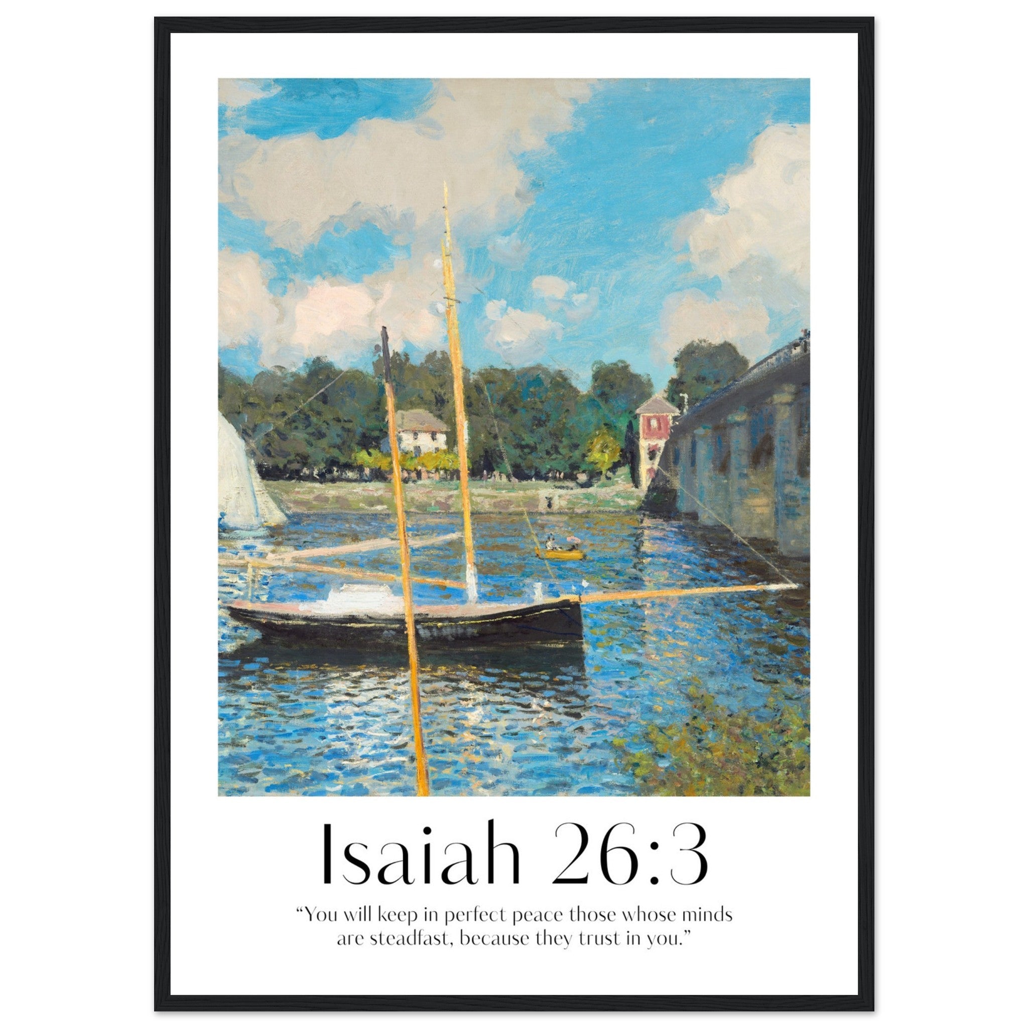 Isaiah 26:3 Print - The Christian Art Company