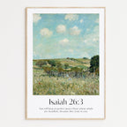 Isaiah 26:3 Print - The Christian Art Company