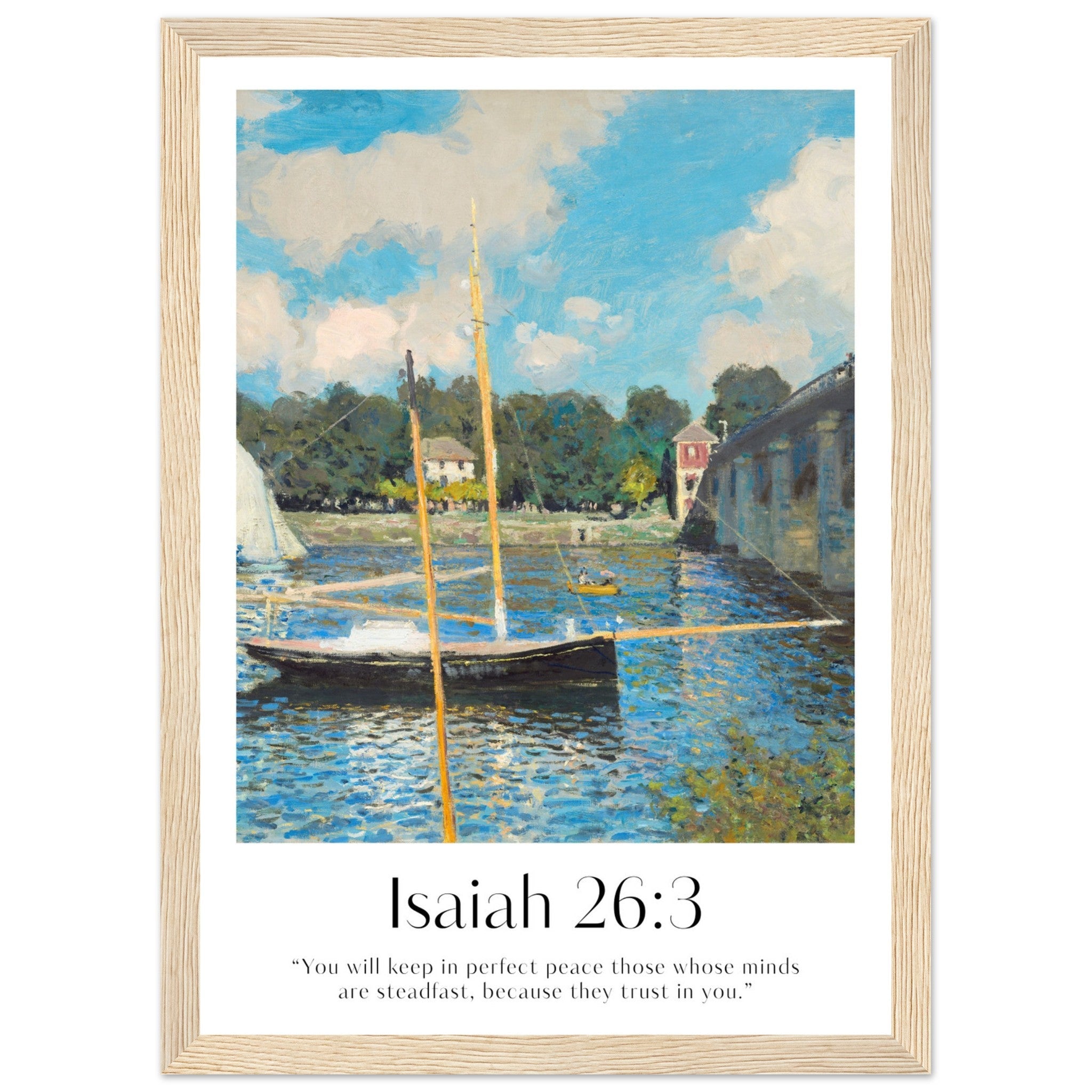 Isaiah 26:3 Print - The Christian Art Company