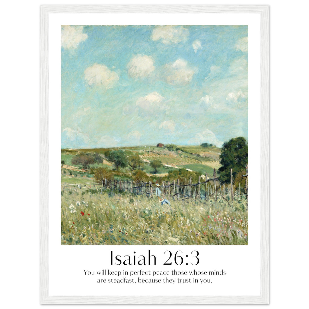 Isaiah 26:3 Print - The Christian Art Company