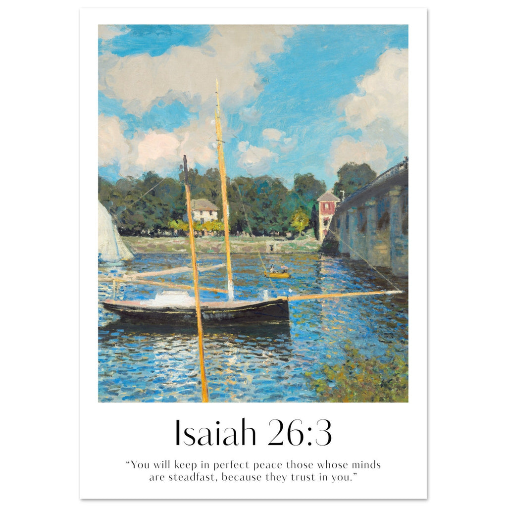 Isaiah 26:3 Print - The Christian Art Company