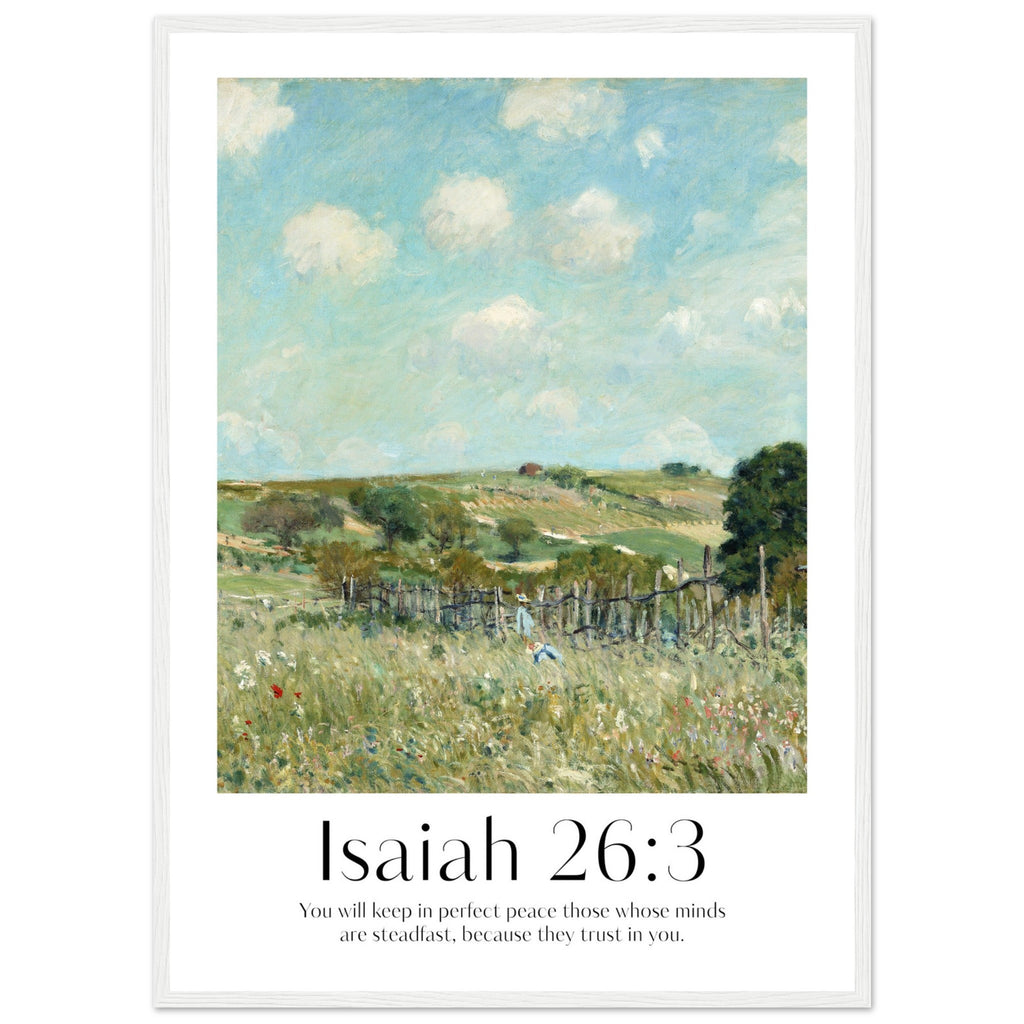 Isaiah 26:3 Print - The Christian Art Company