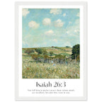 Isaiah 26:3 Print - The Christian Art Company