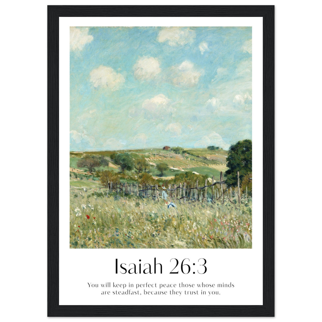 Isaiah 26:3 Print - The Christian Art Company