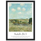 Isaiah 26:3 Print - The Christian Art Company