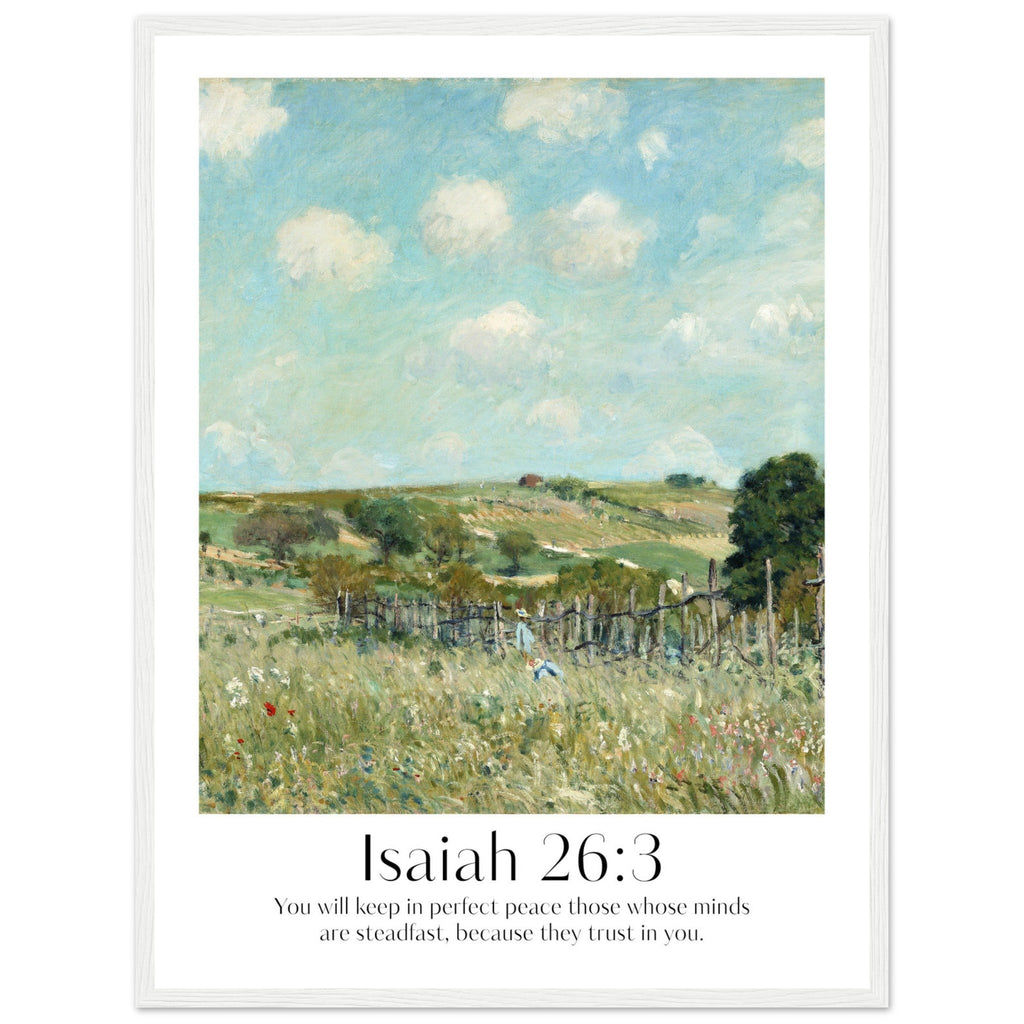 Isaiah 26:3 Print - The Christian Art Company