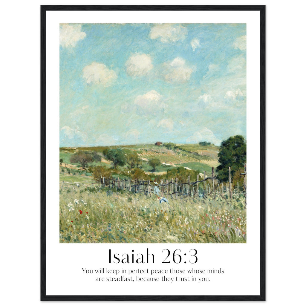 Isaiah 26:3 Print - The Christian Art Company