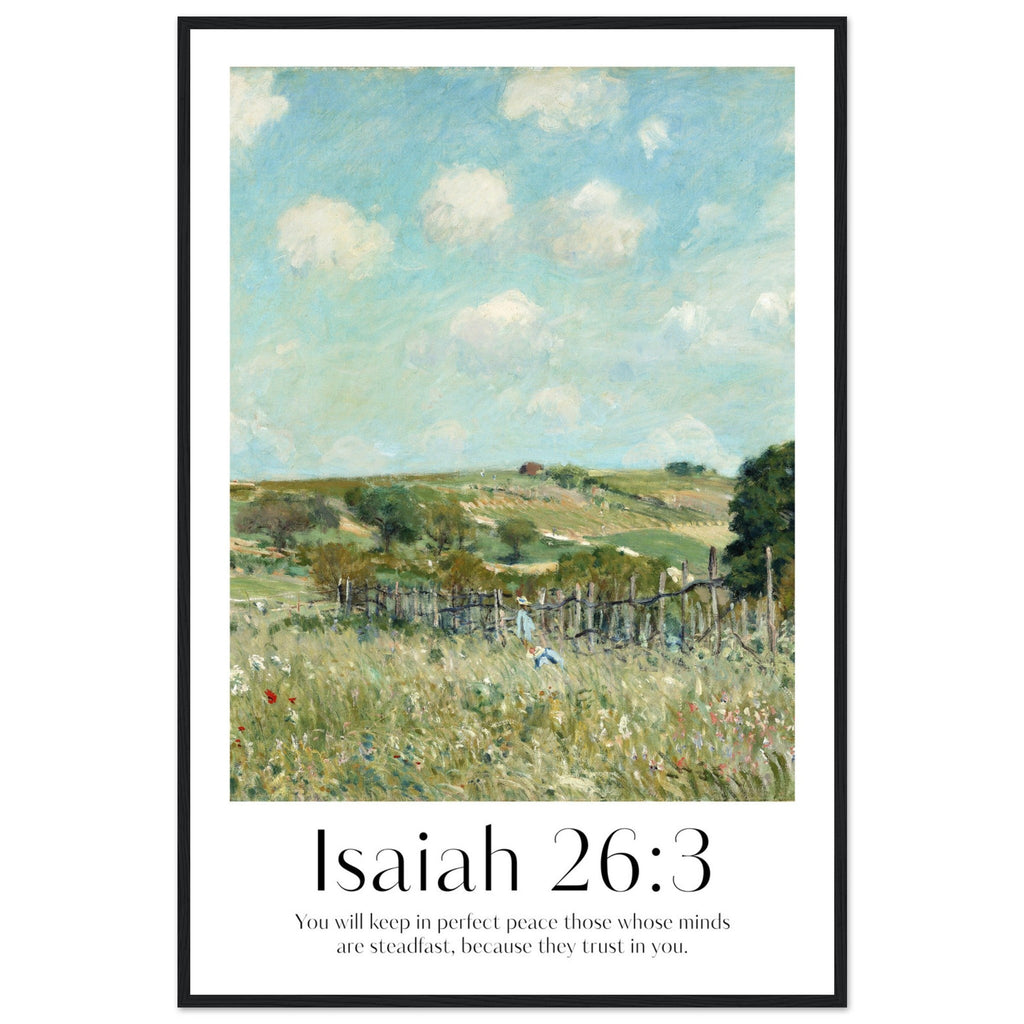 Isaiah 26:3 Print - The Christian Art Company