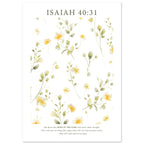 Isaiah 40:31 Print - The Christian Art Company