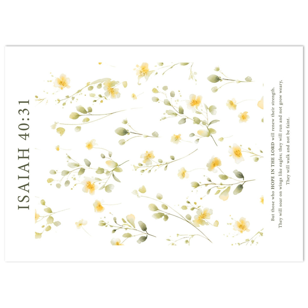 Isaiah 40:31 Print - The Christian Art Company